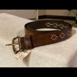 Brown Leather Belt